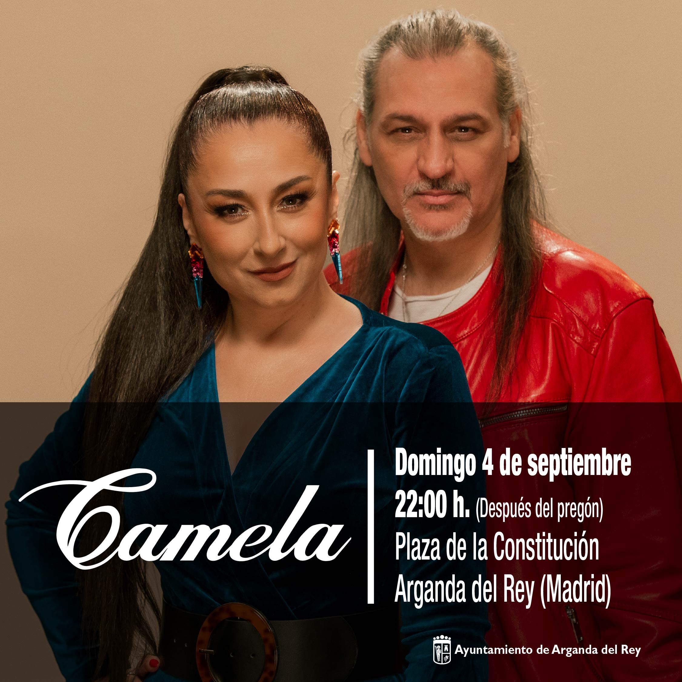 El grupo musical Camela actuará en las Fiestas Patronales 2022